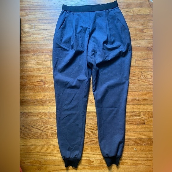 Elie Tahari Blue Jogger Pants Sz 2 - Picture 2 of 6
